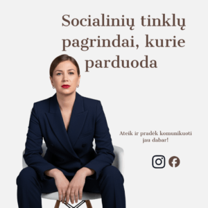 Socialinių tinklų pagrindai, kurie parduoda